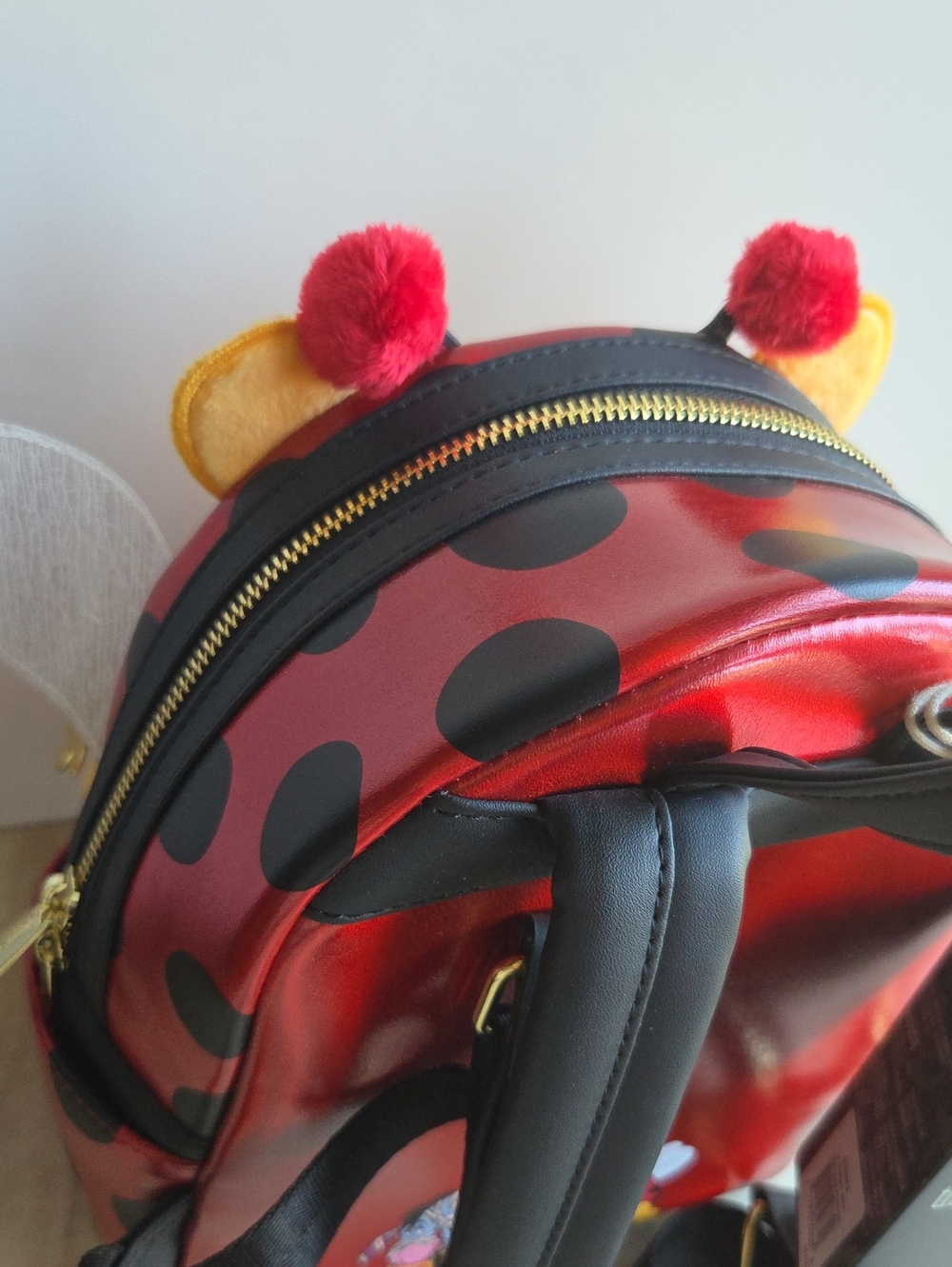 Loungefly Winnie The Pooh Halloween Ladybug Mini Backback NWT 2024 - Picture 6 of 8